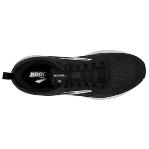 Brooks Revel 5 - Mens Running Shoes - Black/Grey/White slider