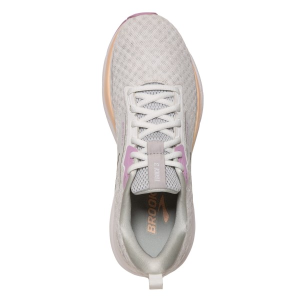 Brooks Trace 3 - Womens Running Shoes - White/Orchid/Apricot slider