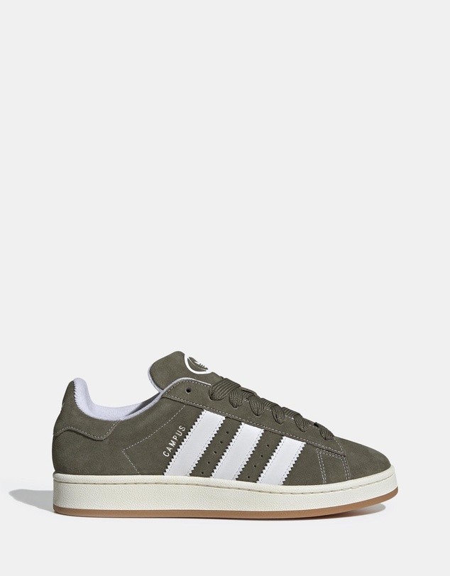 Campus 00s Shoes Mens - Olive Strata / Cloud White / Off White
