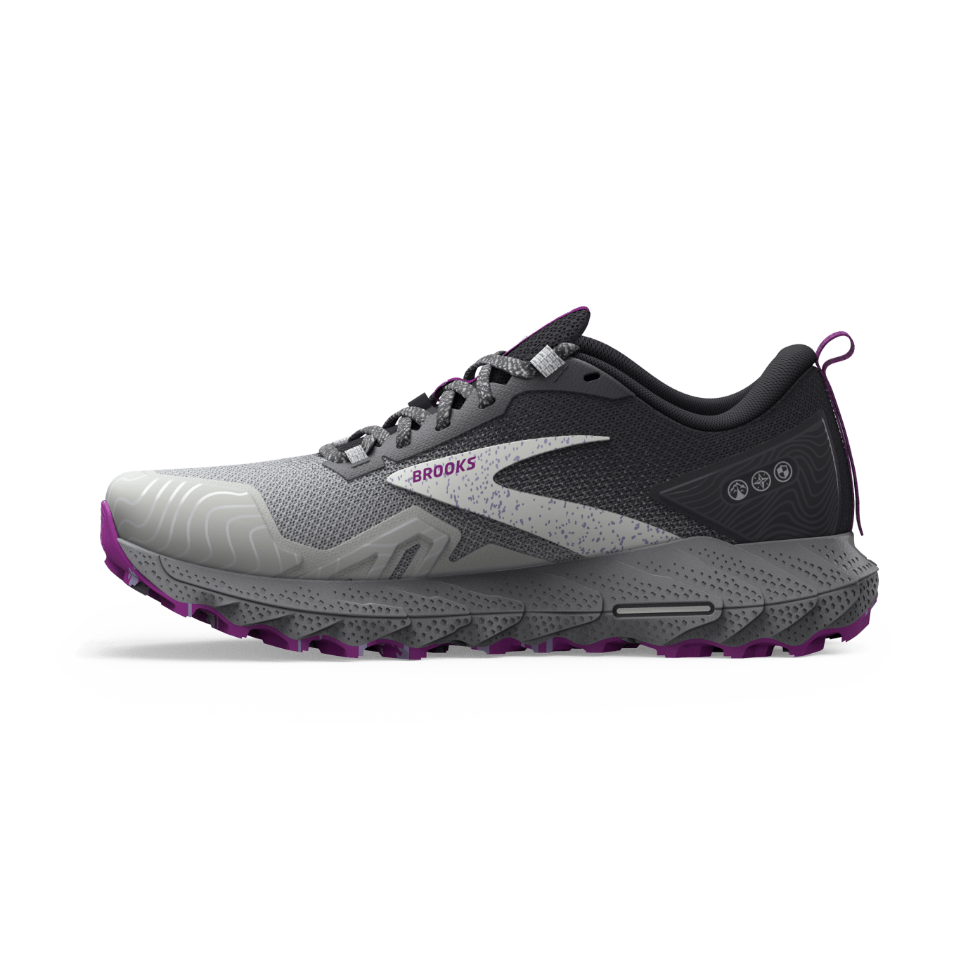 Cascadia 17 - 028 - OYSTER/BLACKENED PEARL/PURPLE slider