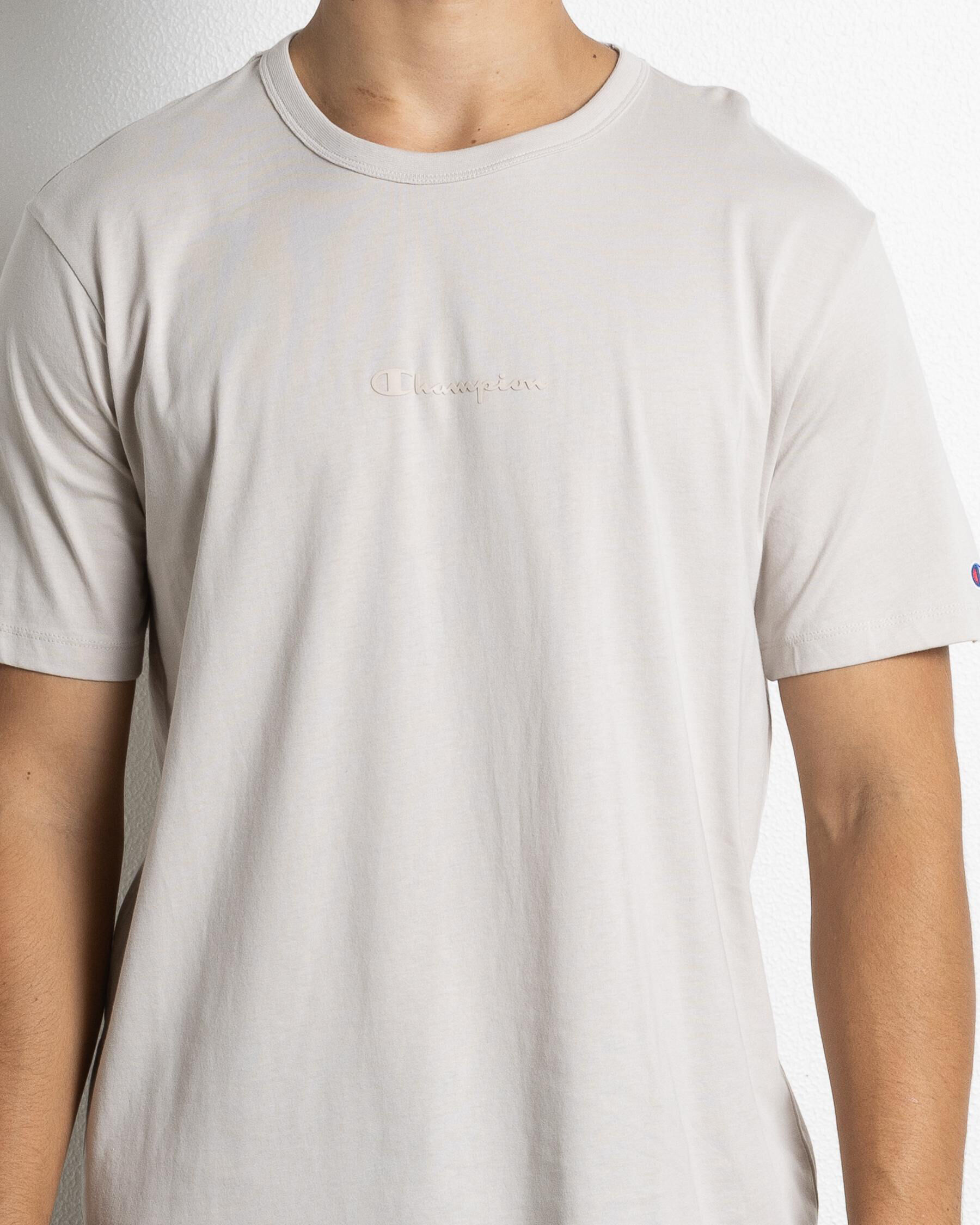 Champion Script Tonal T-Shirt - Autumn Beige slider