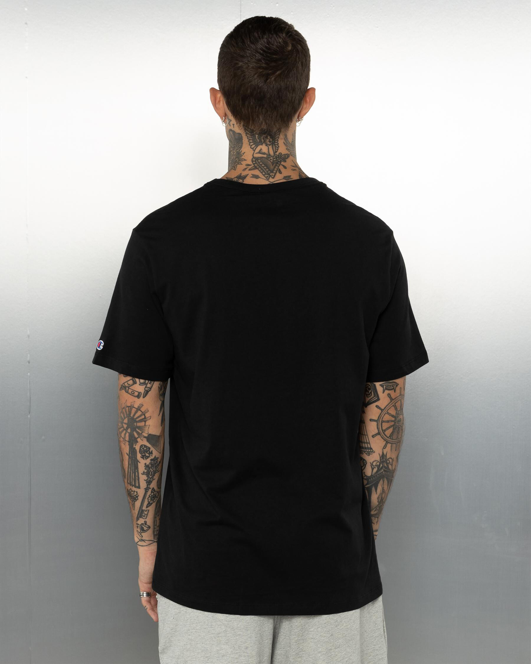 Champion Script Tonal T-Shirt - Black slider