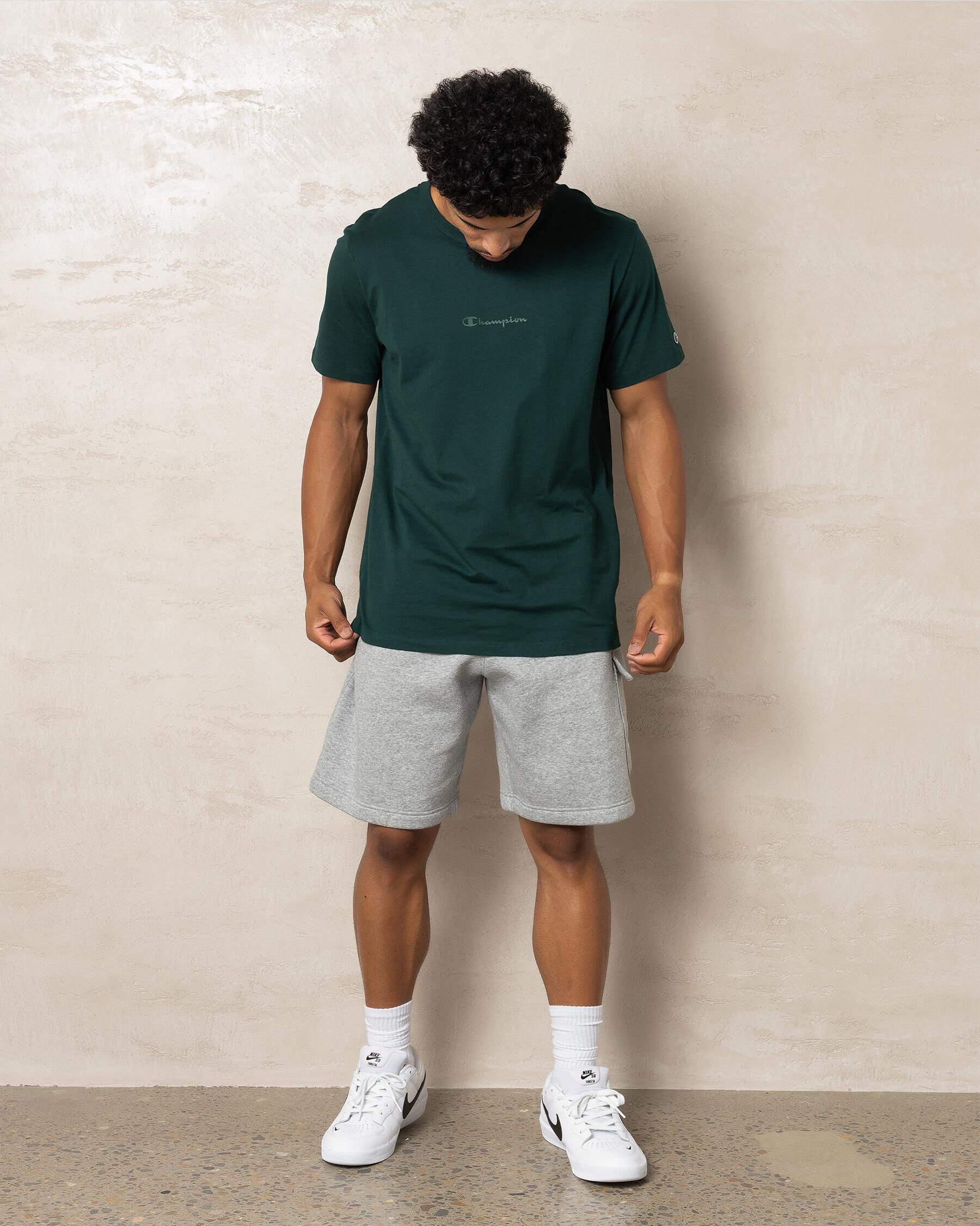 Champion Script Tonal T-Shirt - Midfield Green slider