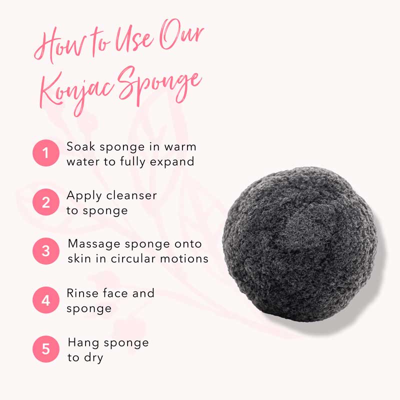 Charcoal Konjac Sponge slider