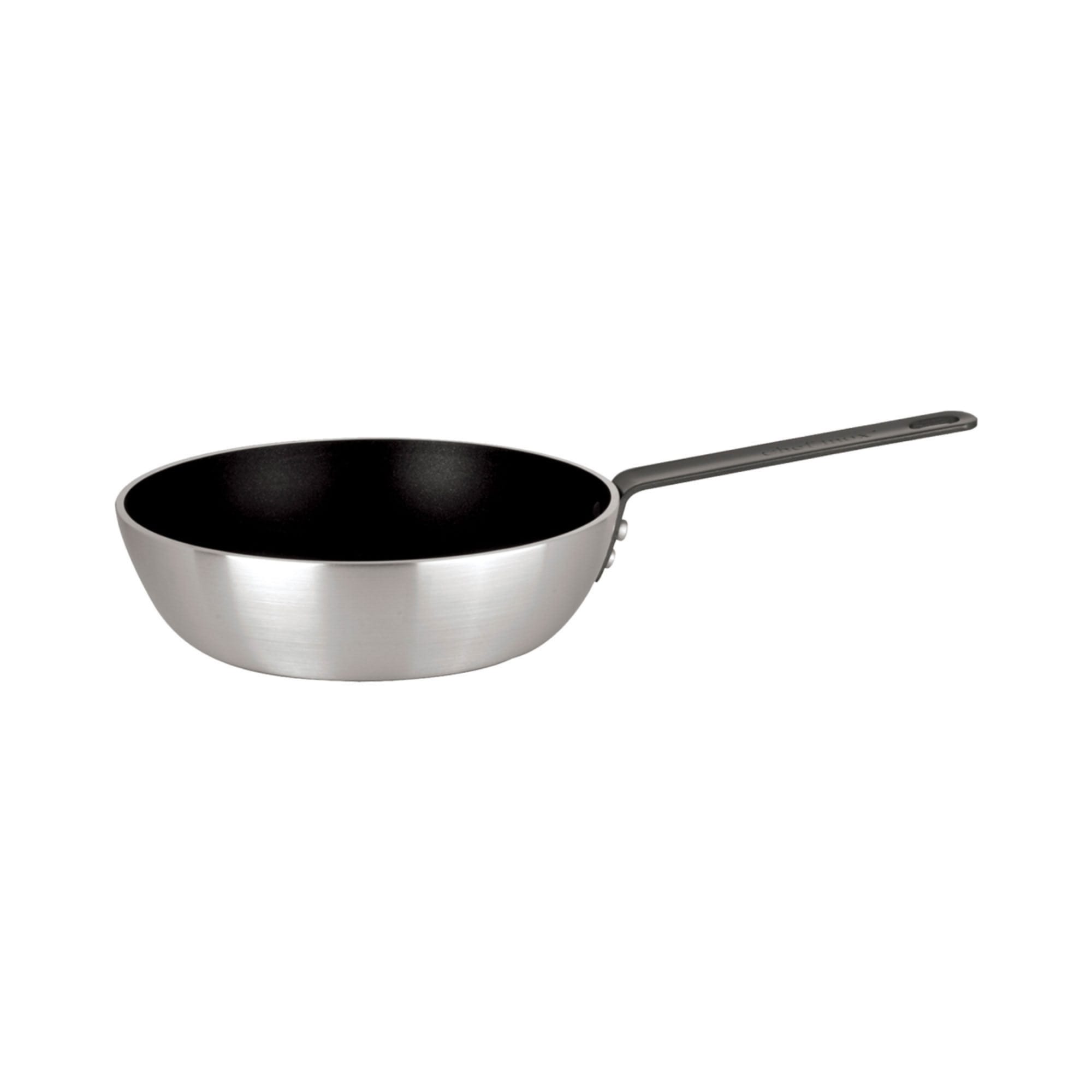 Chef Inox Profile Non Stick Deep Frypan 28cm - Silver/Grey slider