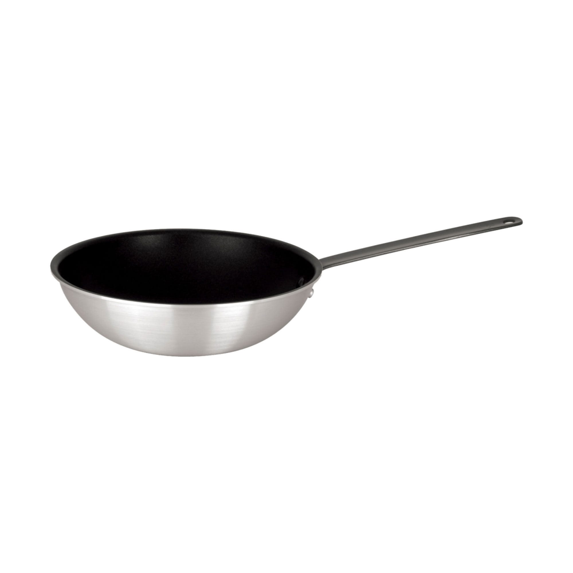 Chef Inox Profile Non Stick Wok 28cm - Silver/Grey slider