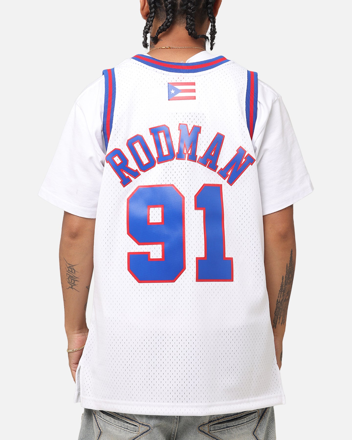 Chicago Bulls Dennis Rodman #91 'Flags Collection' Jersey slider