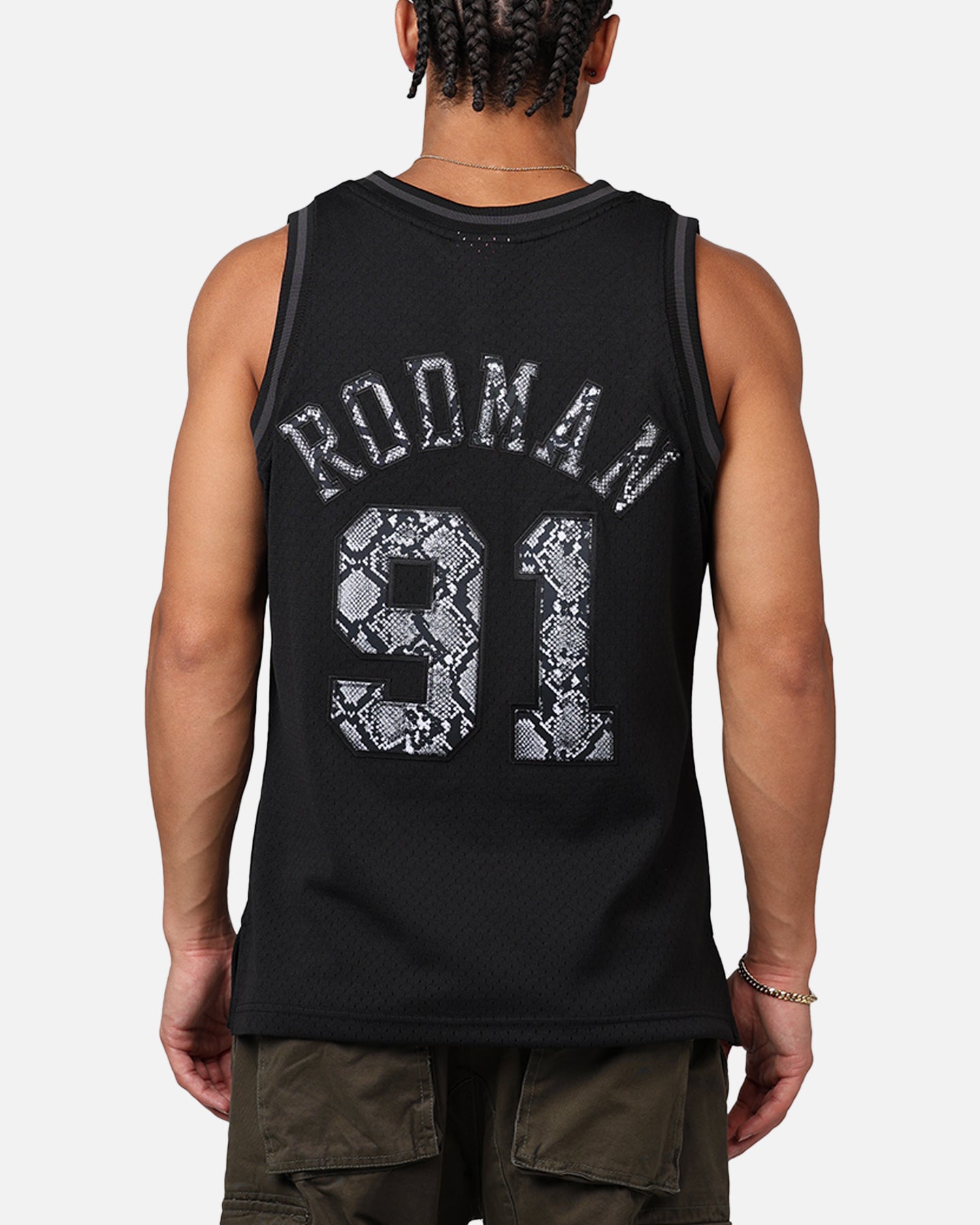 Chicago Bulls Dennis Rodman '96-97 Leather Elegance Swing Jersey slider