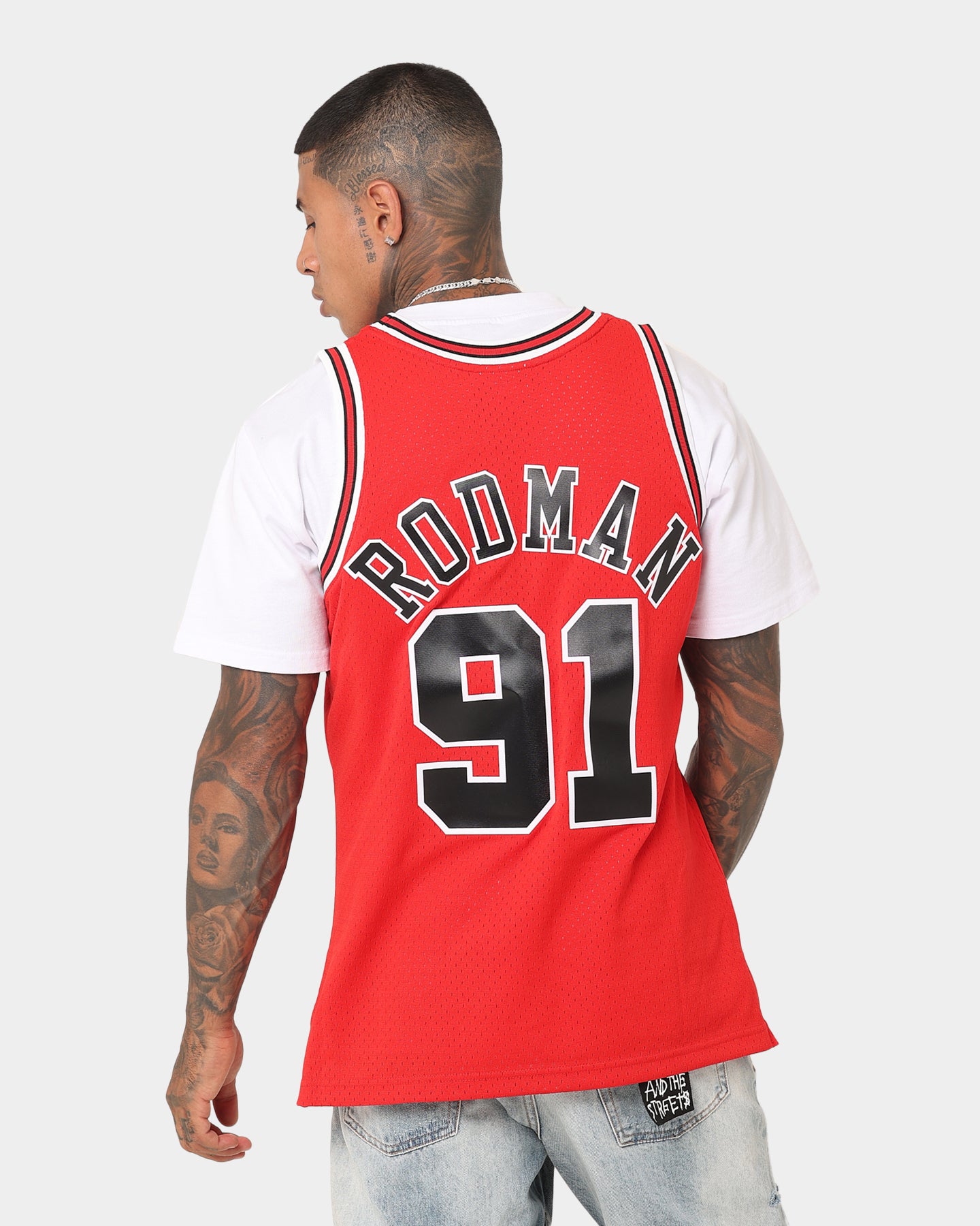 Chicago Bulls Dennis Rodman '97-'98 #91 Swingman Jersey slider