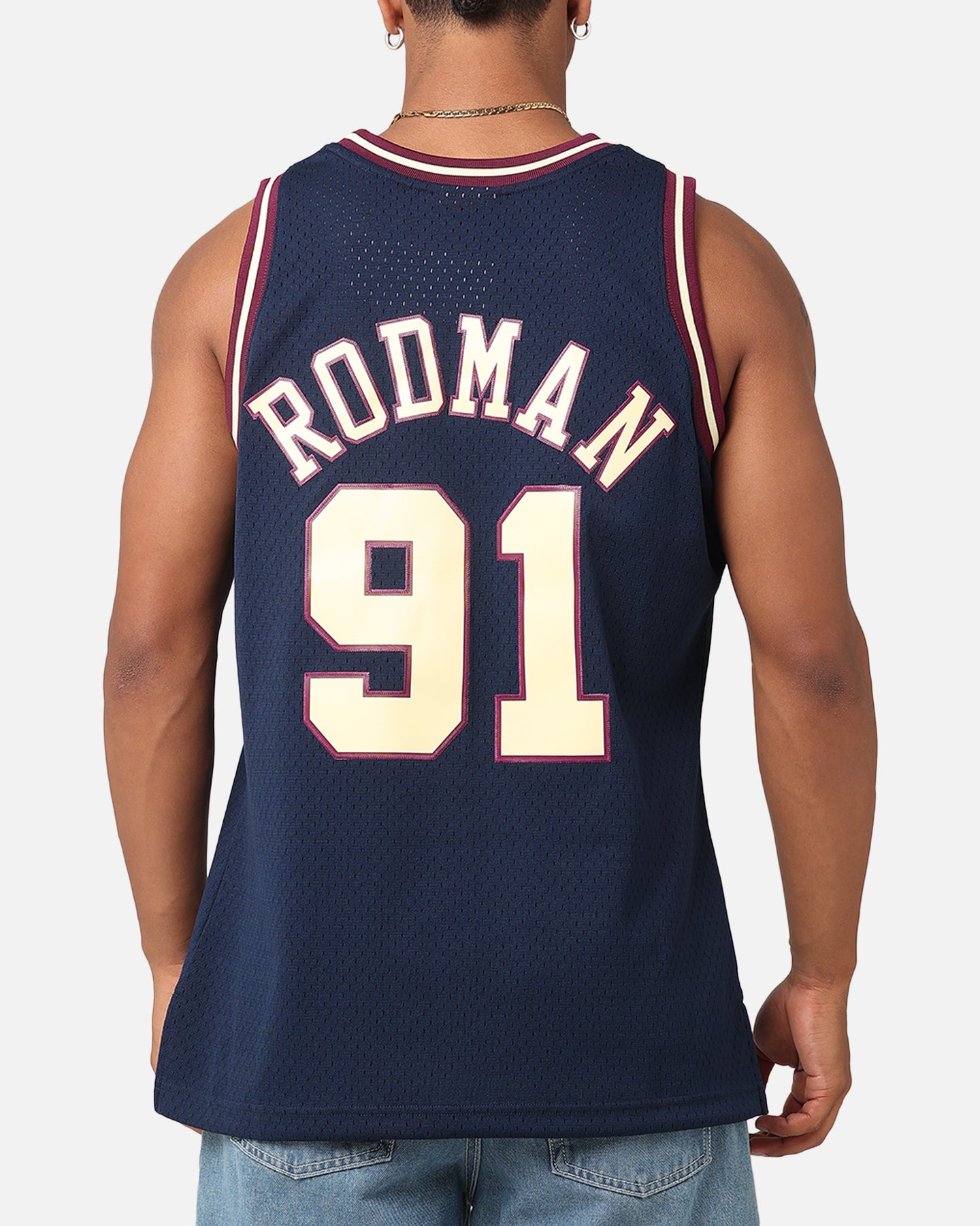 Chicago Bulls Dennis Rodman 'Acai' 1995 Swing Jersey slider