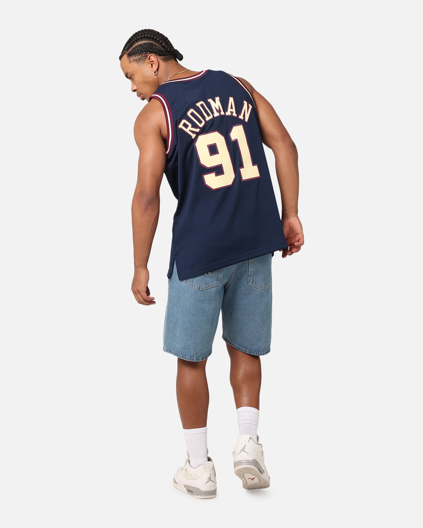 Chicago Bulls Dennis Rodman 'Acai' 1995 Swing Jersey slider