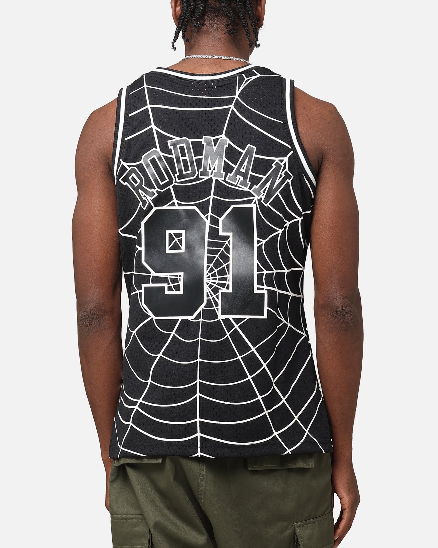 Chicago Bulls Dennis Rodman 'Glow Web' Jersey slider