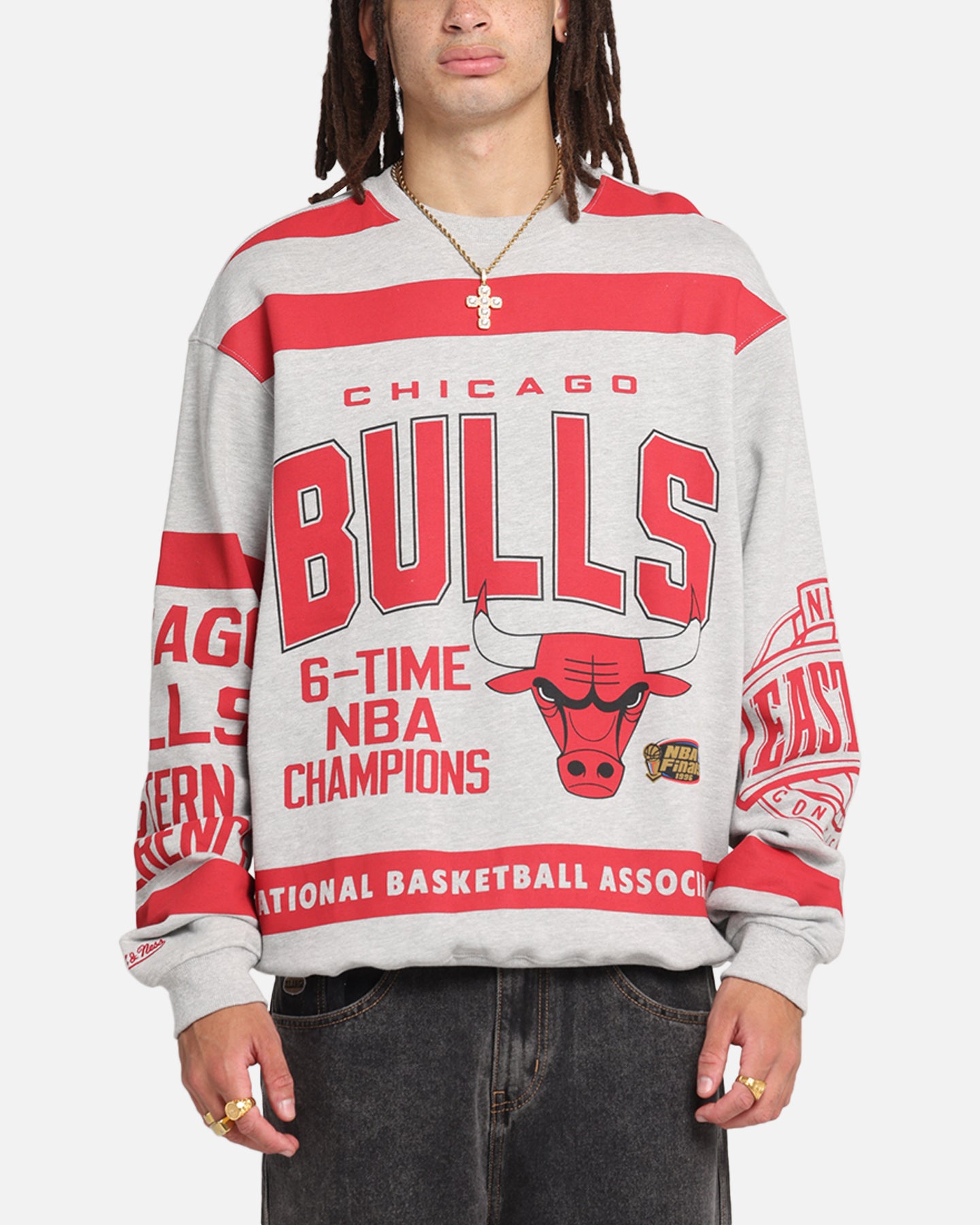 Chicago Bulls Letterform Crewneck