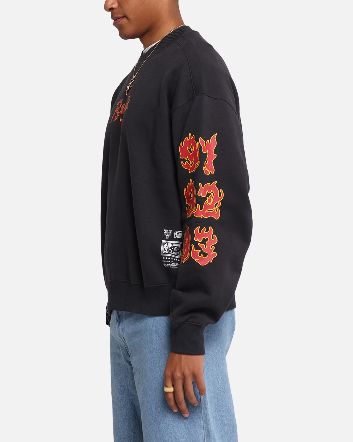 Chicago Bulls Up In Flames Crewneck slider
