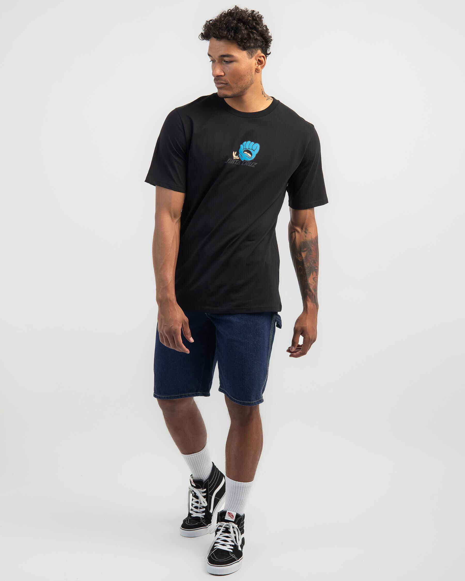 Chisel Hand T-Shirt - Black slider