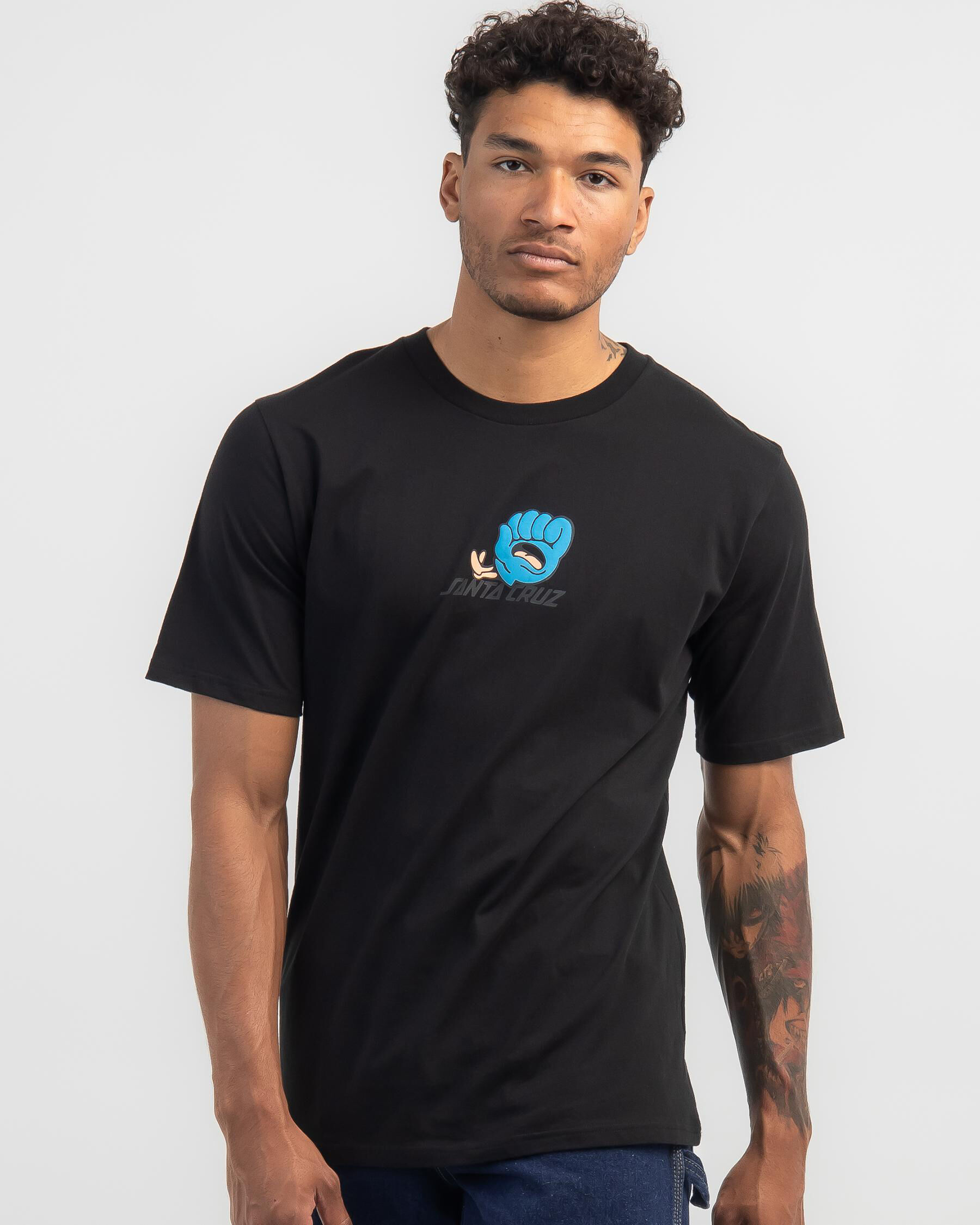 Chisel Hand T-Shirt - Black slider