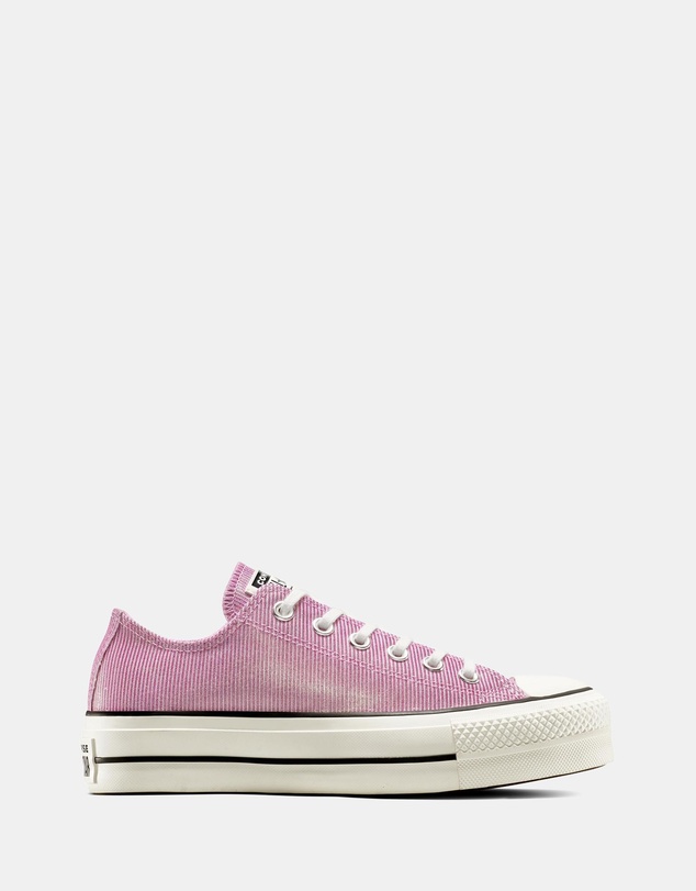 Chuck Taylor All Star Lift Platform Sparkle - Cliffside Rose, Egret & Black