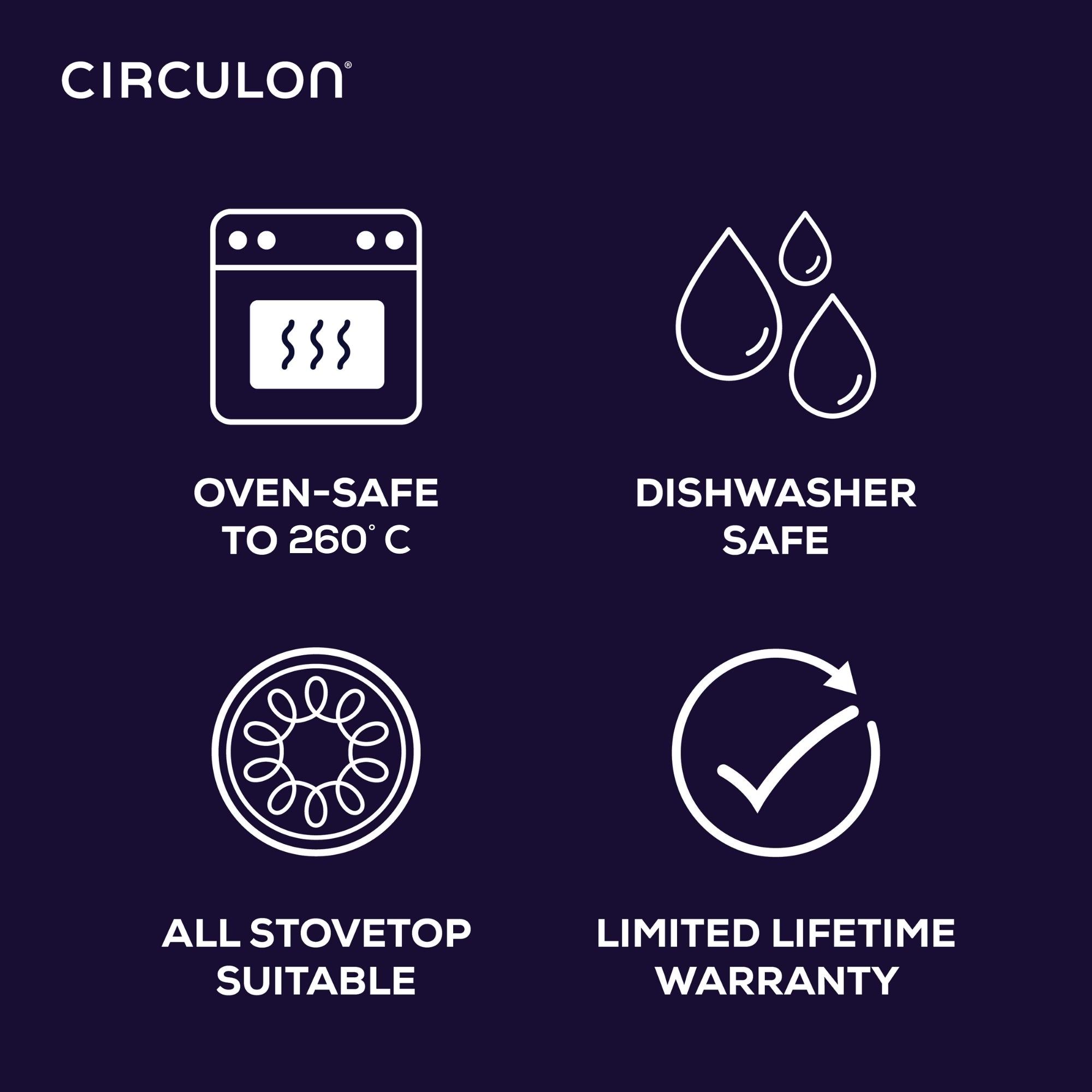 Circulon C-Series Hybrid Stockpot 26cm & Sauteuse 30cm slider