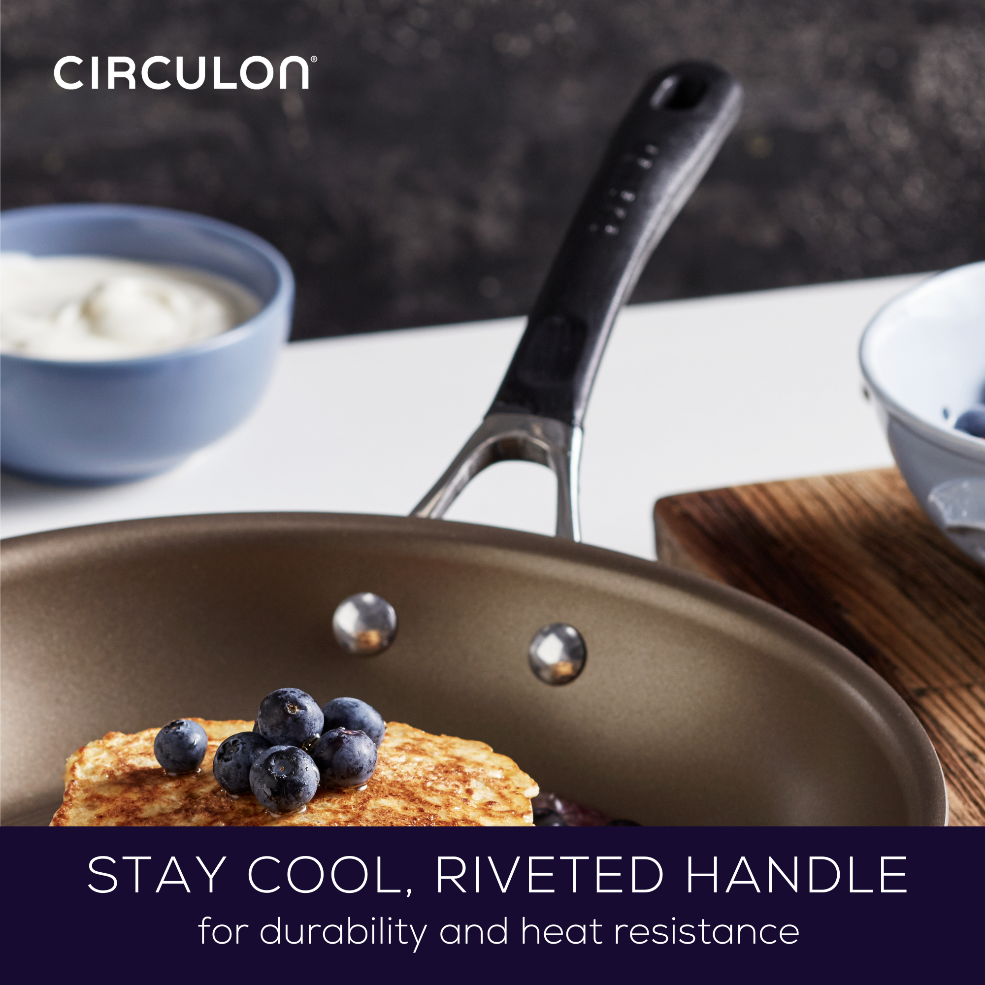 Circulon Innovatum Nonstick 5 piece Cookware Set slider