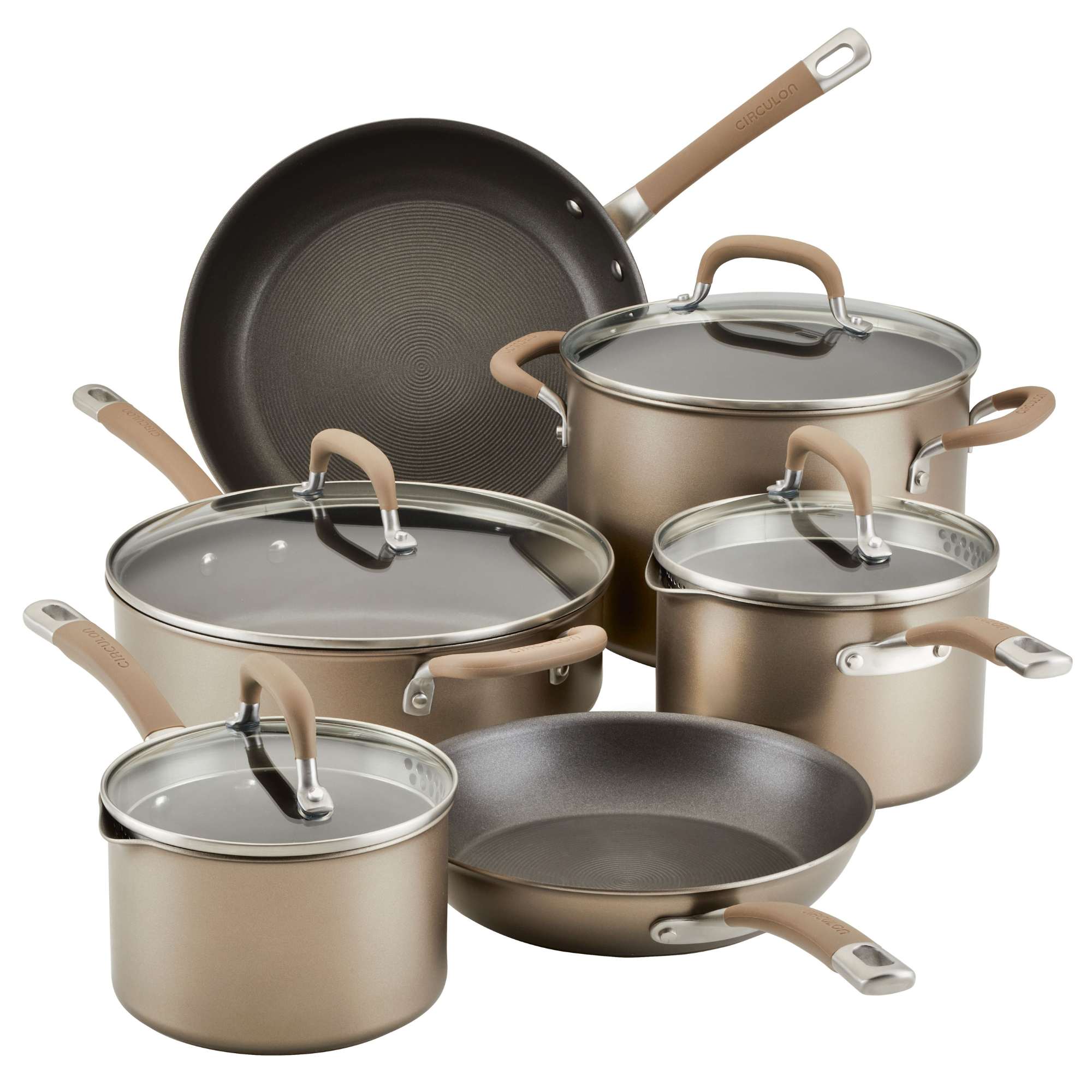 Circulon Premier Professional Nonstick Induction 10 Piece Cookware Set