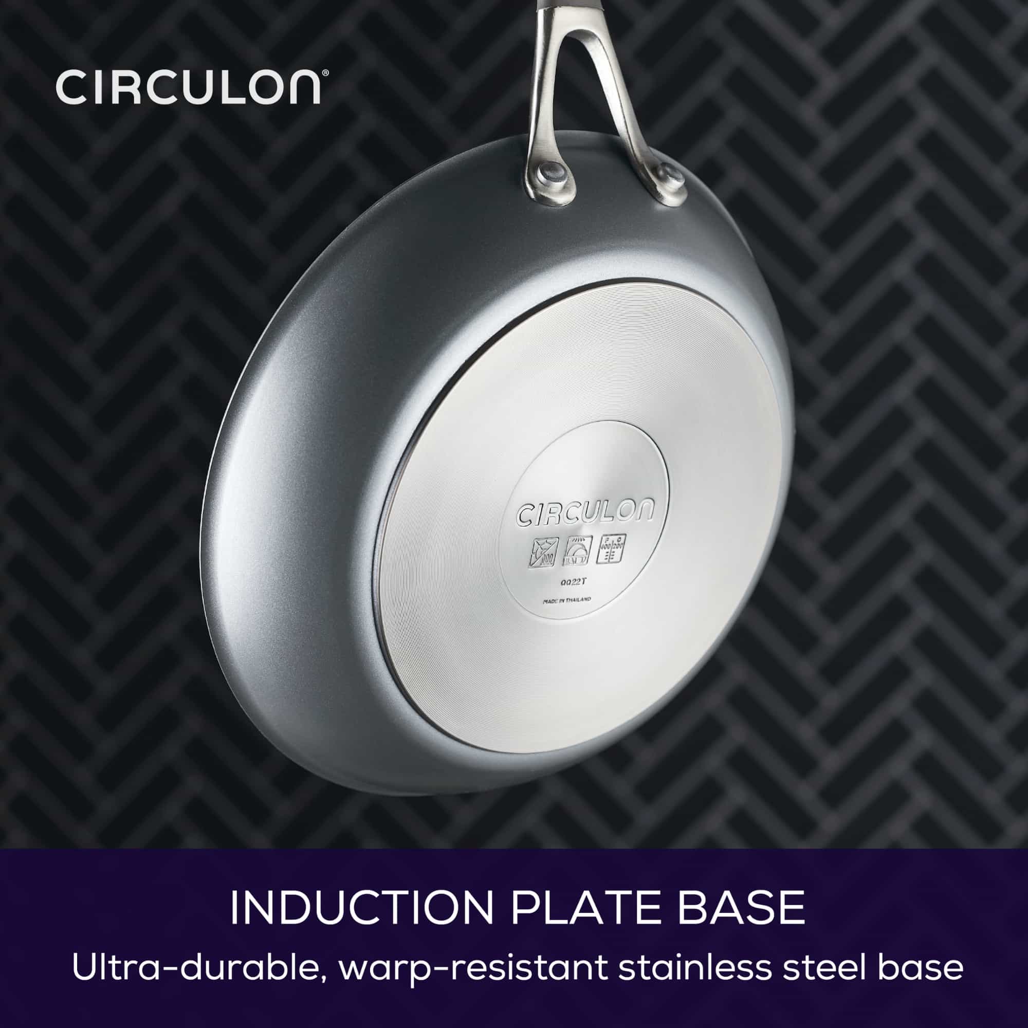 Circulon ScratchDefense A1 Nonstick Induction 8 Piece Cookware Set slider