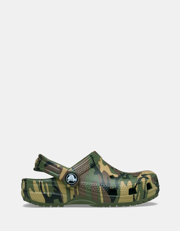 Classic Camouflage Clog - Babies-Kids - Army Green/Multi
