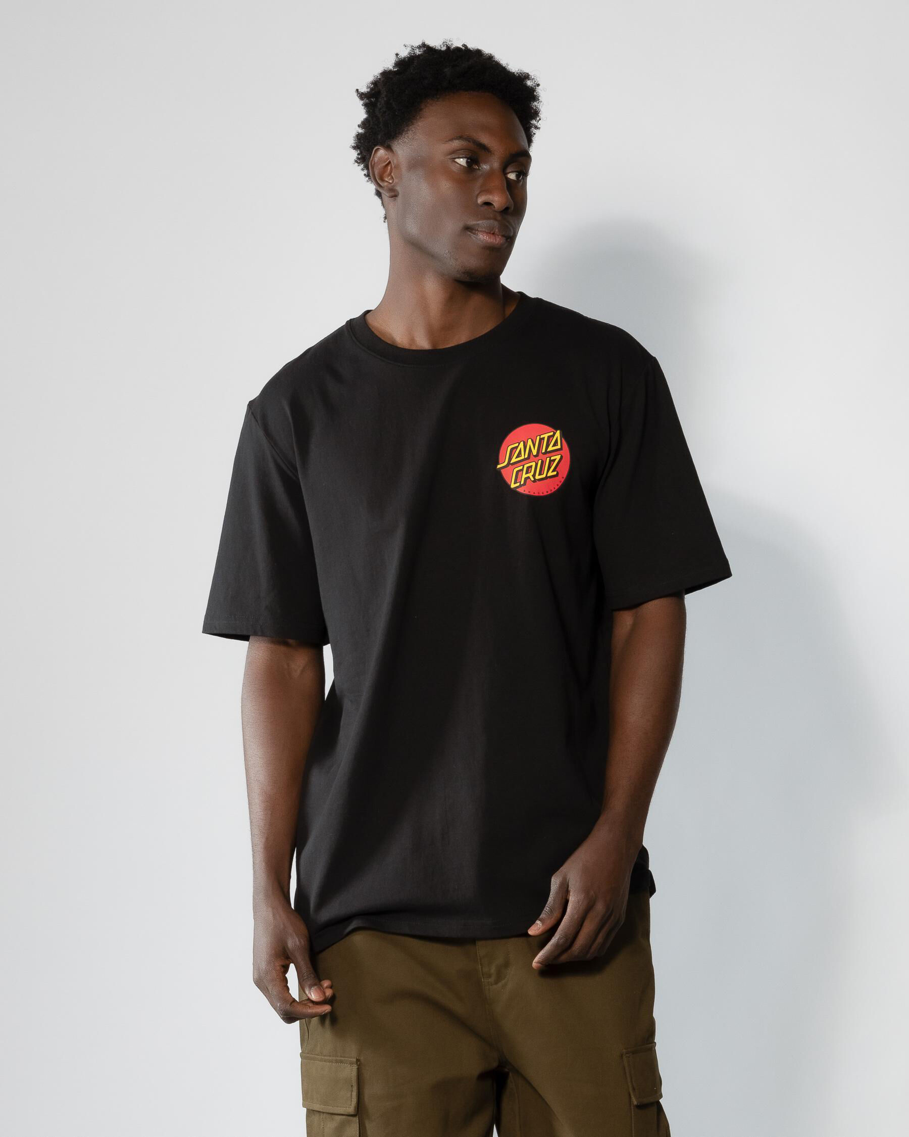 Classic Dot Chest T-Shirt - Black slider