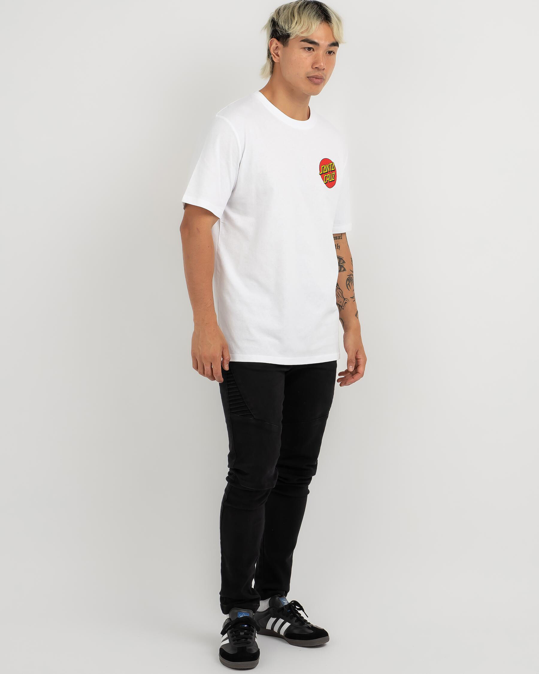 Classic Dot Chest T-Shirt - White slider