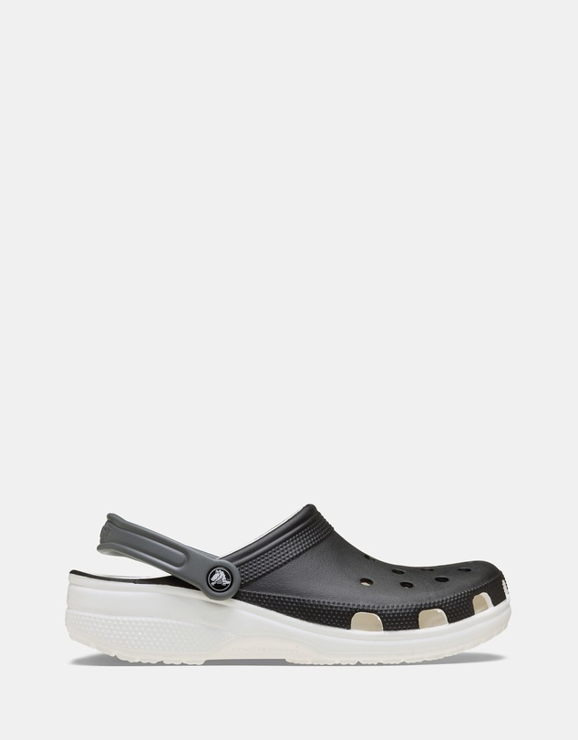 Classic Retro Sports Clogs - Unisex - Black