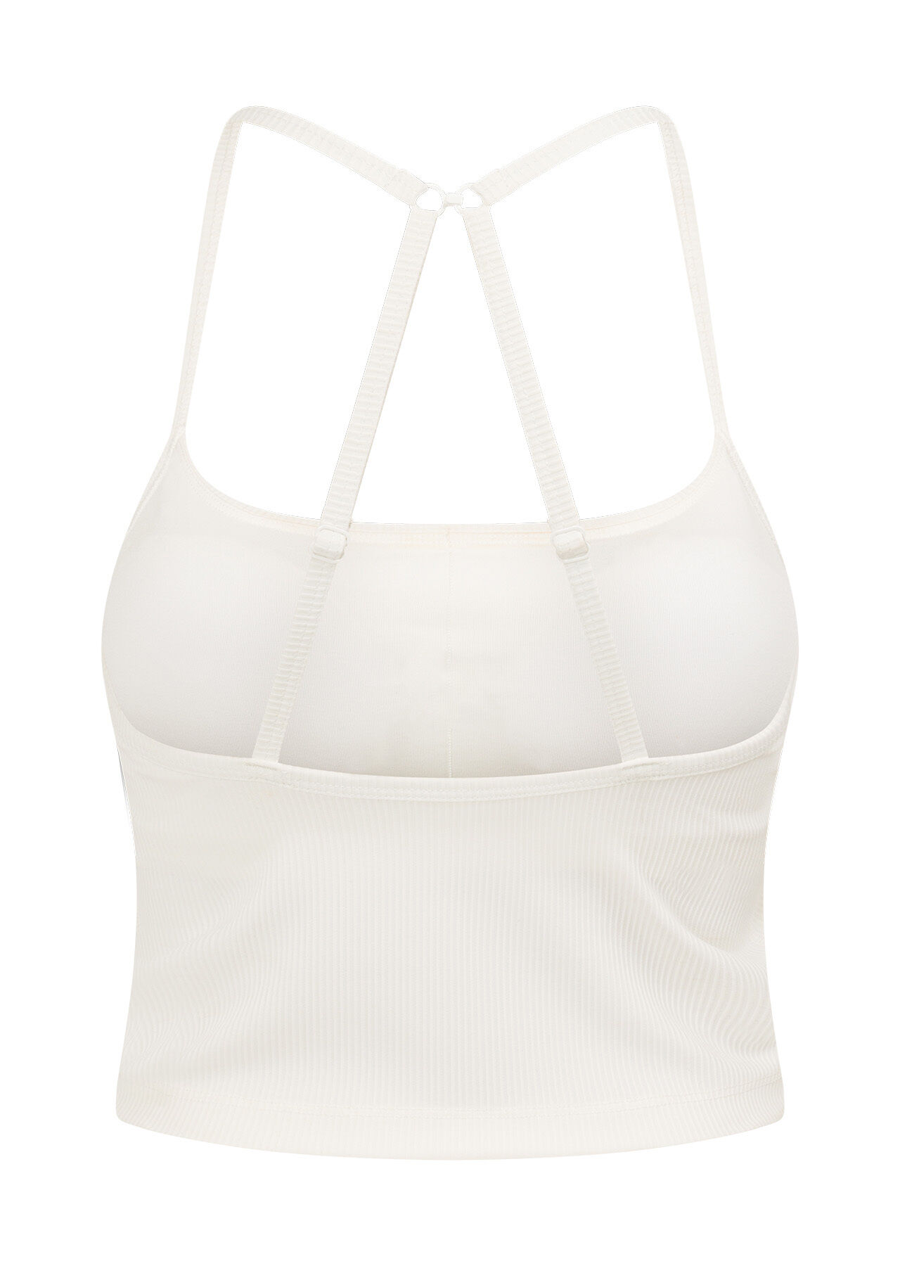 Classic Rib Tank Bra Combo - Porcelain slider