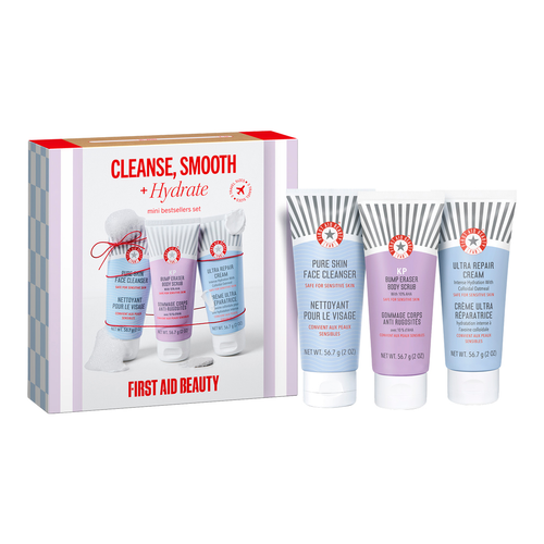 Cleanse, Smooth + Hydrate Mini Bestsellers Trio (Holiday Limited Edition)