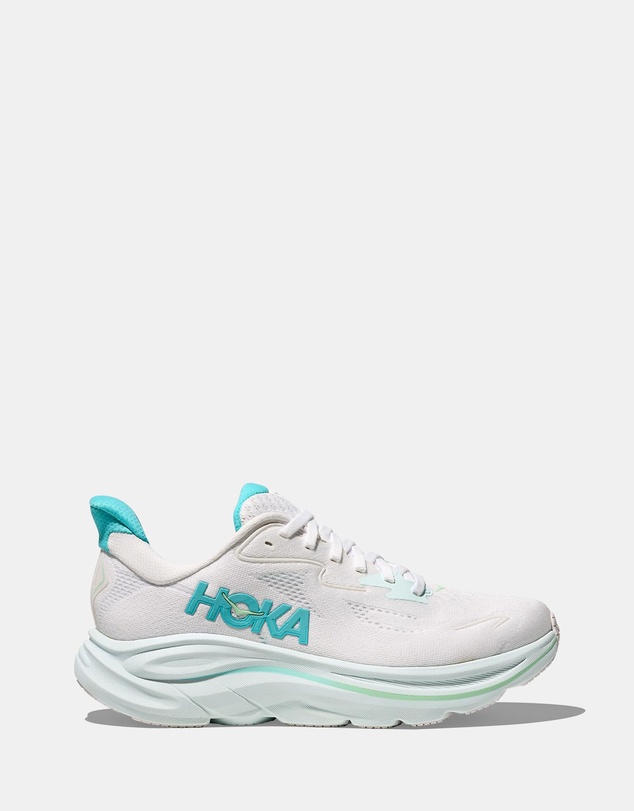 Clifton 10 - Women's - White & Cielo Blue