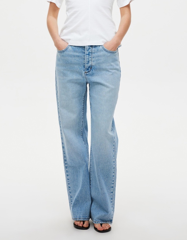 Coco Relaxed Gala Jeans - Light Vintage Indigo
