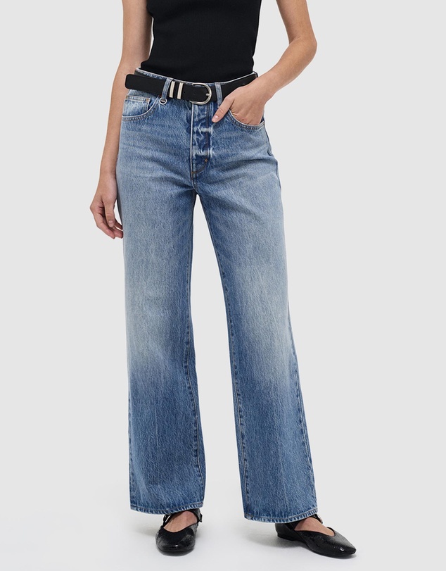 Coco Relaxed Jeans - Light Vintage Indigo