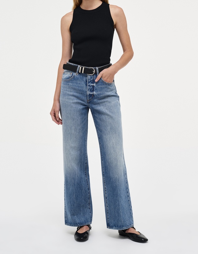 Coco Relaxed Jeans - Light Vintage Indigo