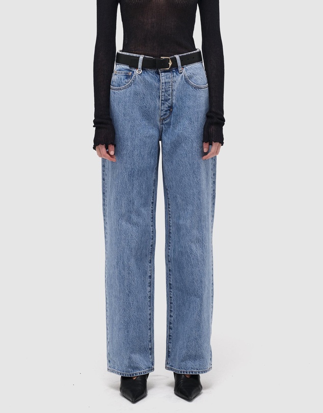Coco Relaxed Milano Jeans - Mid Vintage Indigo slider