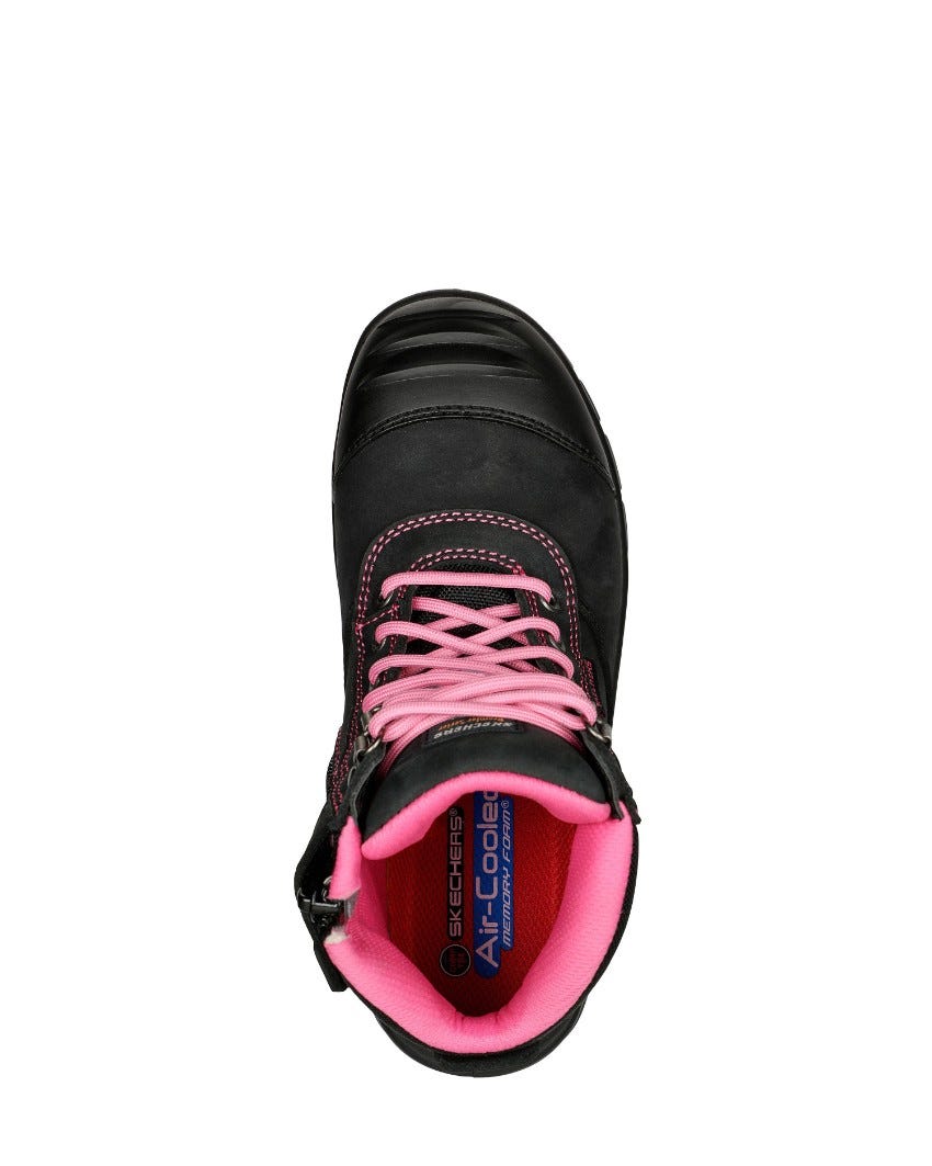 Composite Toe Work Boot - BLACK PINK slider