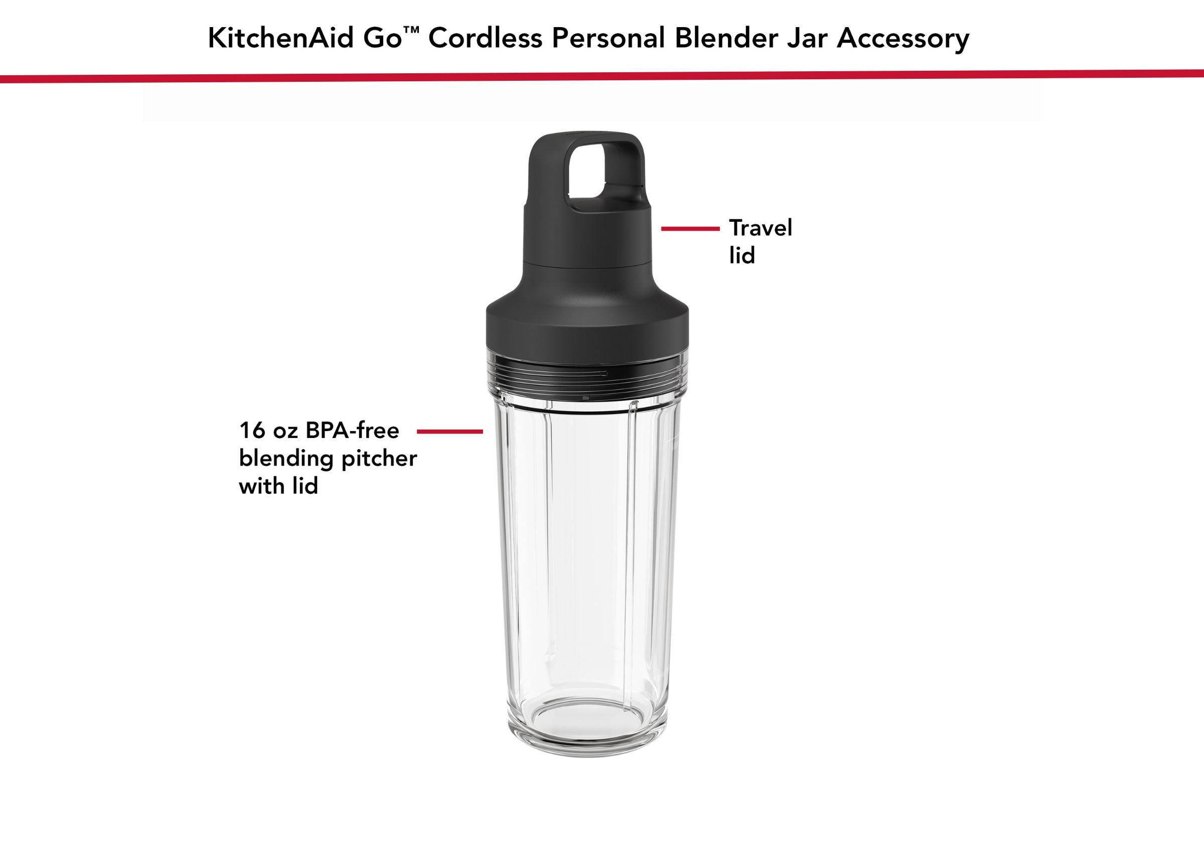 Cordless Go Personal Blender Jar Accessory