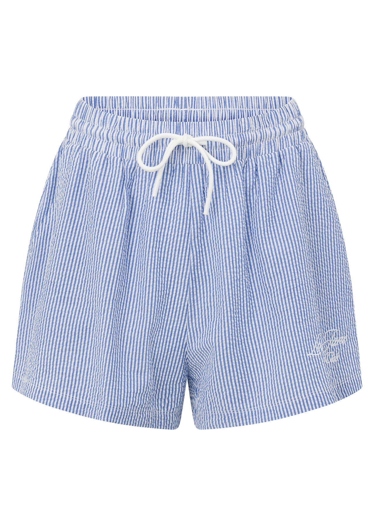 Country Club Seersucker Shorts - Blue Stripe slider