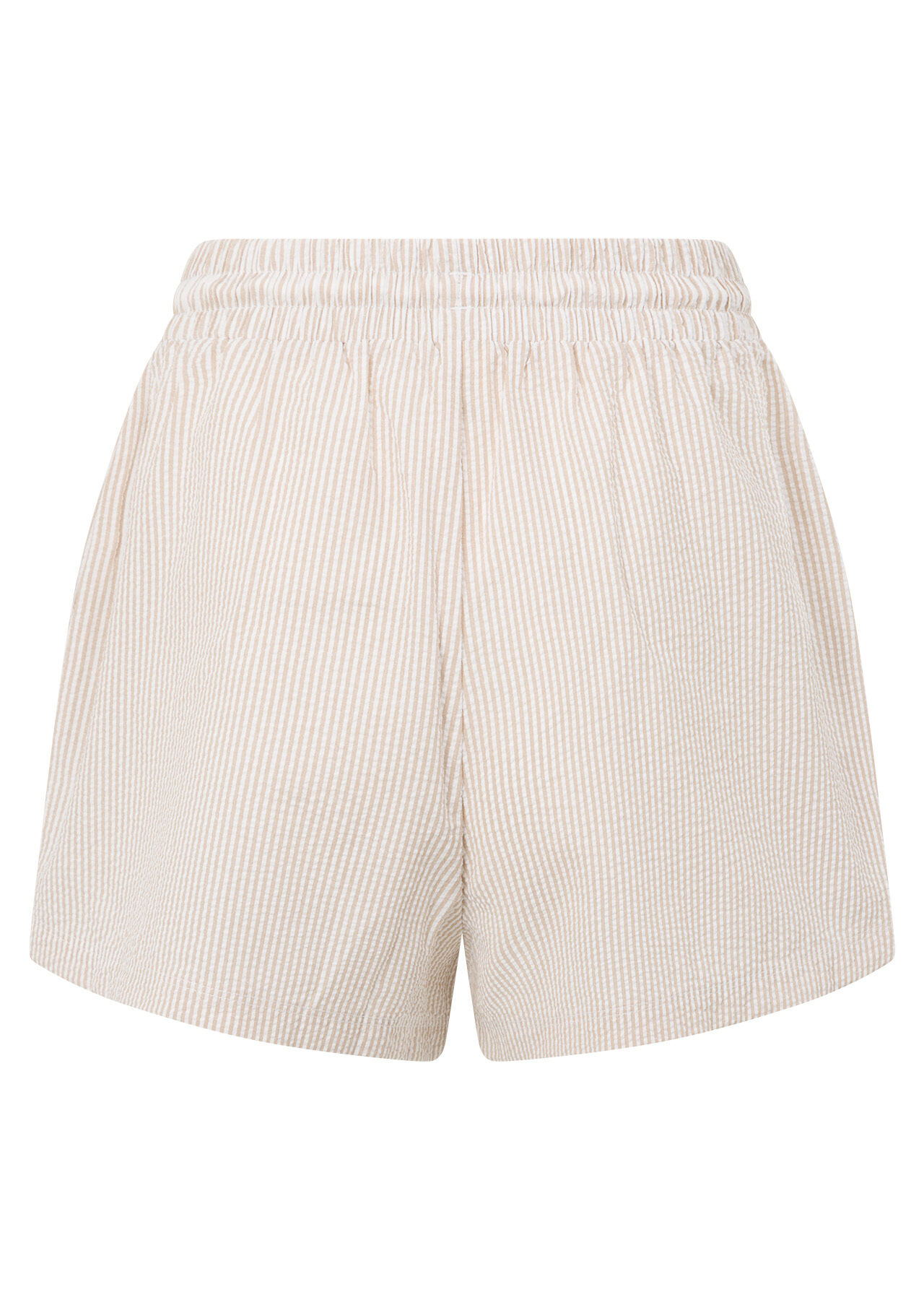 Country Club Seersucker Shorts - Latte Stripe slider