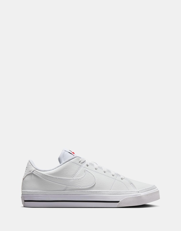 Court Legacy Next Nature Shoes - Women's - White, White, Black & Volt