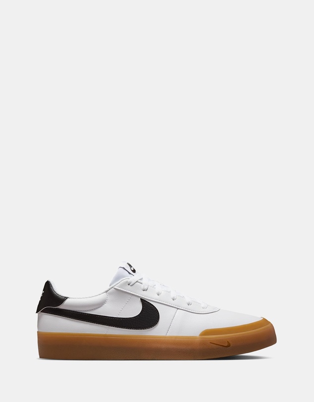 Court Shot - Men's - White, Black & Gum Light Brown