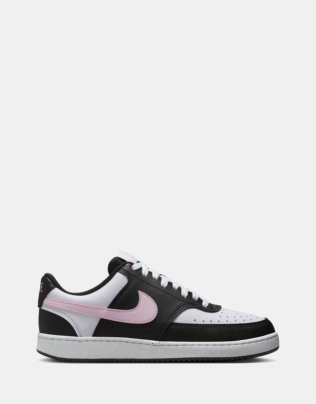 Court Vision Low Next Nature - Women's - Black, Pink Foam & White
