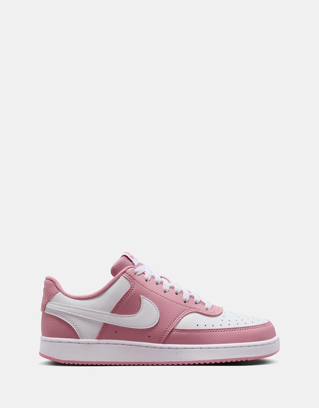 Court Vision Low Next Nature - Women's - Elemental Pink & White