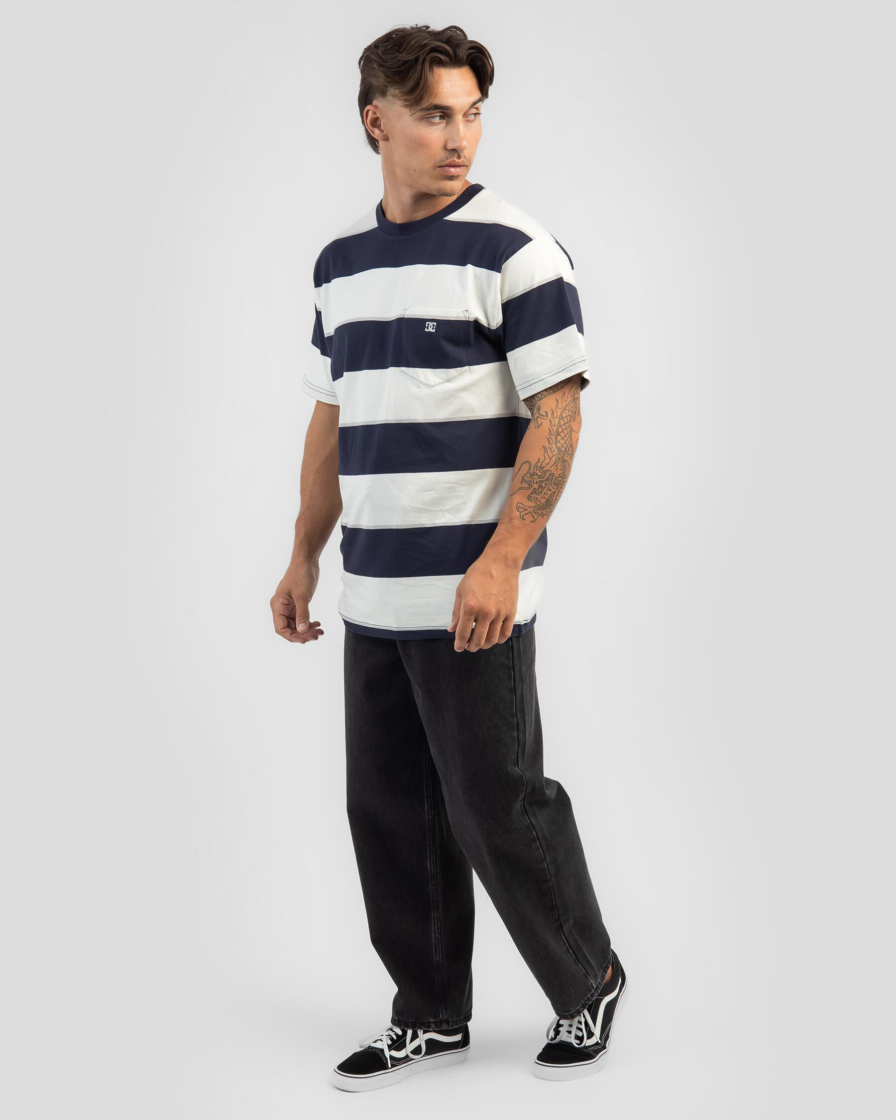 Crate Stripe T-Shirt - Navy Crate Stripe slider