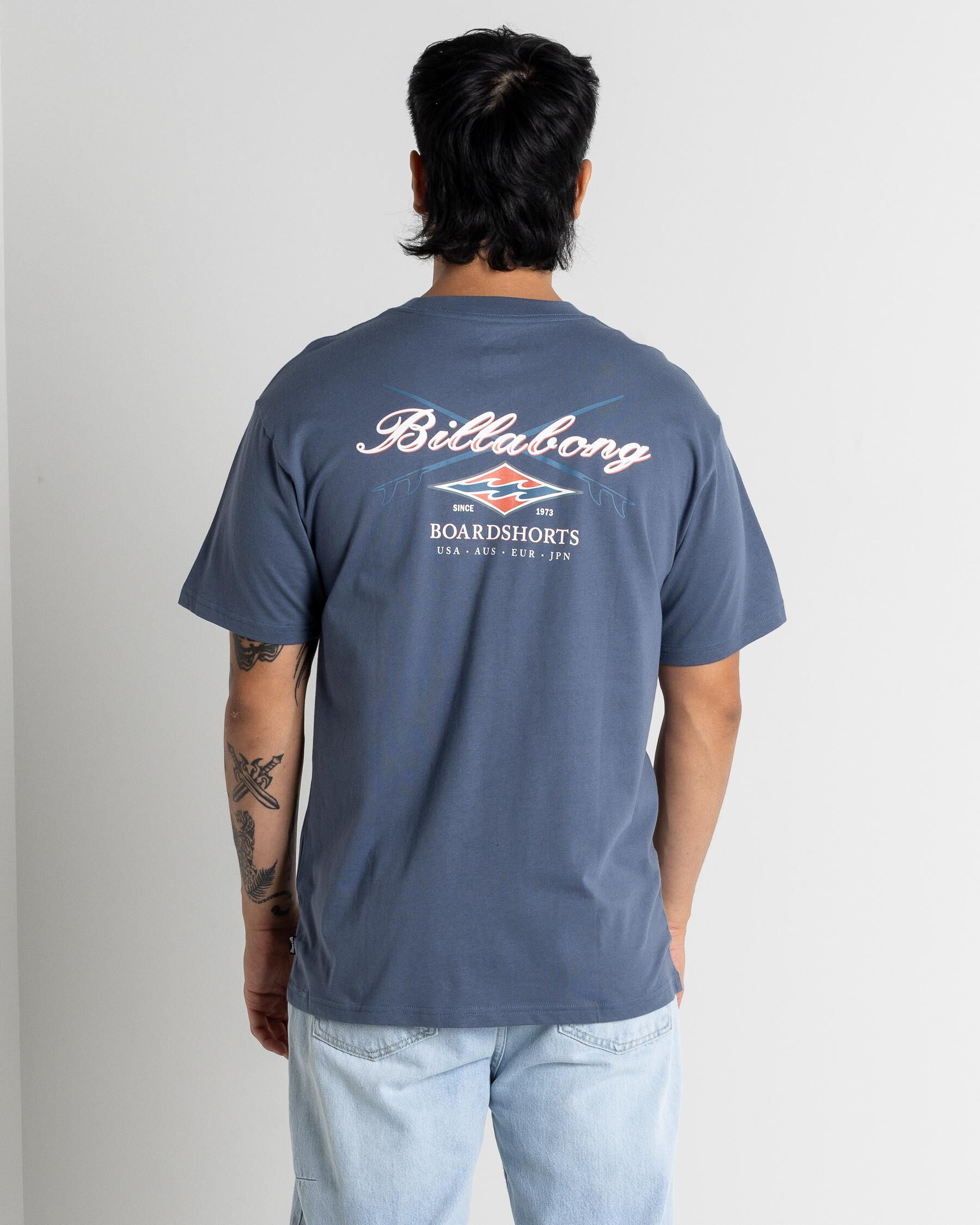 Crossboards Short Sleeve Shirt T-Shirt - Slate Blue slider