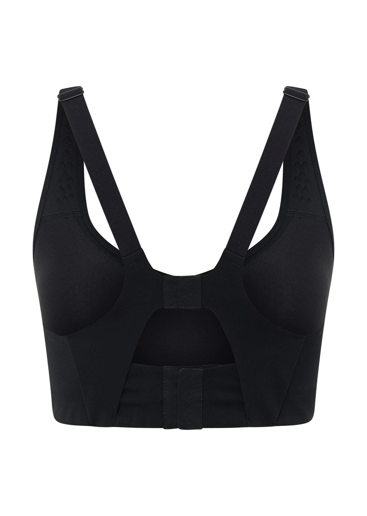 Curve Control Moulded Sports Bra - Black slider