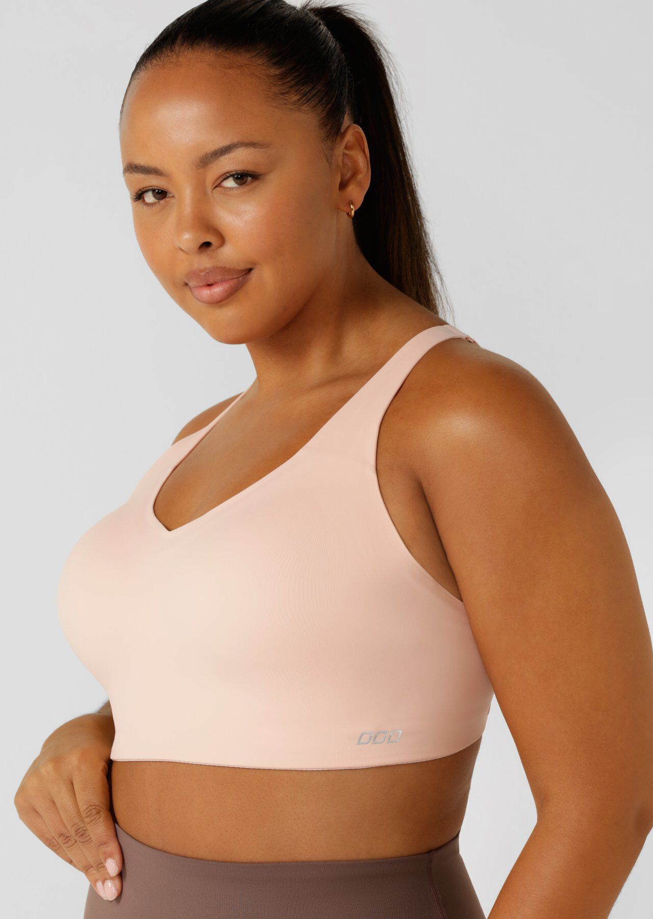 Curve Control Moulded Sports Bra - Light Ballerina slider