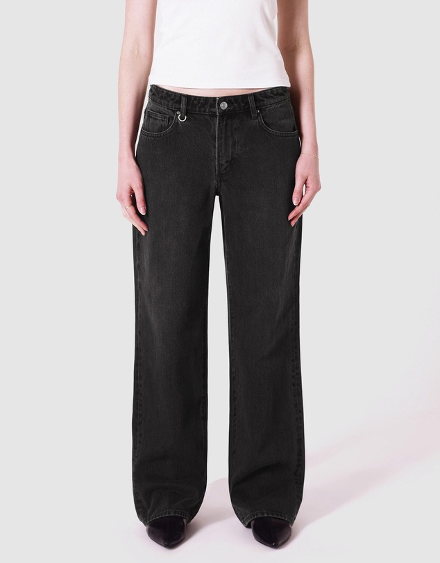 Daria Baggy Jeans - French Black slider