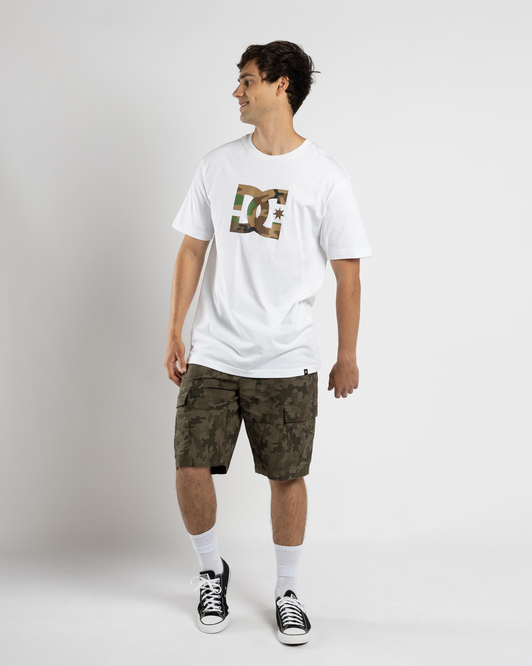 DC Star Fill T-Shirt - White slider